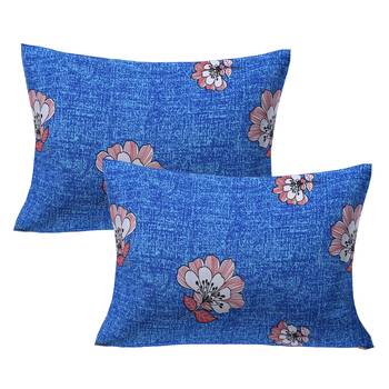 A Unique Home 100% Cotton Printed Double Bedsheet with 2 Pillow Covers 4