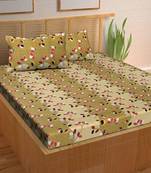 A Unique Home 100% Cotton Printed Double Bedsheet with 2 Pillow Covers