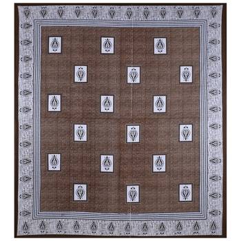 A Unique Home 100% Cotton Printed Double Bedsheet with 2 Pillow Covers 5
