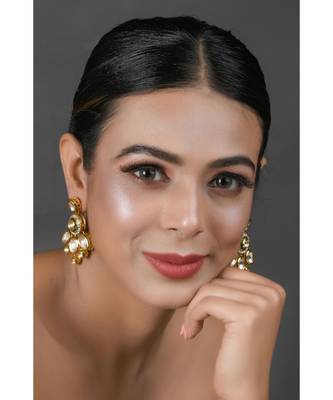 Handcrafted Kundan Earrings 1