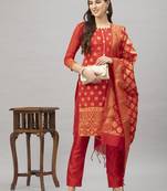 crimson santoon party wear salwar kameez