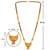 SILVER SHINE Desinger Gold Plated Pendant Necklace Jewellery Mangalsutra For Women