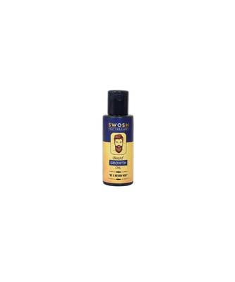 SWOSH Beard Growth Oil For Longer and Thicker Beard Infused with Vitamin E and Sesame Oil for Men | 50ml (Pack of 1) 3