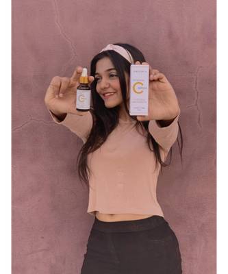 SWOSH Vitamin C Serum for face Whitening & Glowing, Anti-Acne Fine Line & Sun Damage Skin Repair Serum 30 ML (Pack of 1) 7