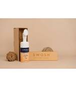 SWOSH Natural Vitamin C Foaming Face Wash For Pimple Prone & Oily Skin, No Parabens(Built-in Brush), | 100ML (Pack of 1)