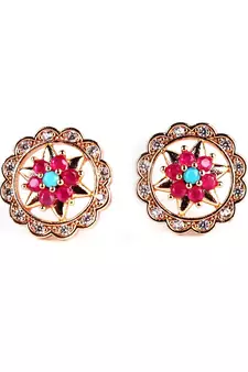 Gold Plated Studded Earring