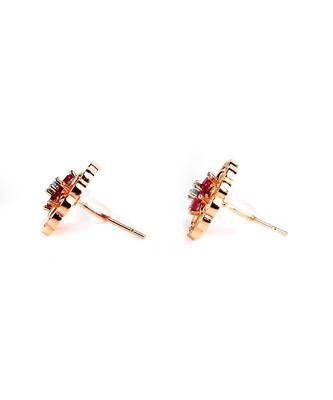 Gold Plated Studded Earring 3