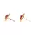 Gold plated Studded Earring