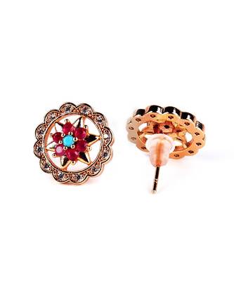 Gold Plated Studded Earring 5