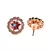 Gold plated Studded Earring