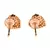 Gold plated Studded Earring