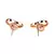 Gold plated Studded Earring