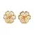 Gold plated Studded Earring