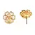 Gold plated Studded Earring