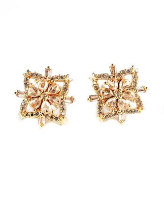Gold Plated Studded Earring 2