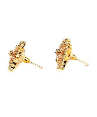 Gold Plated Studded Earring 3