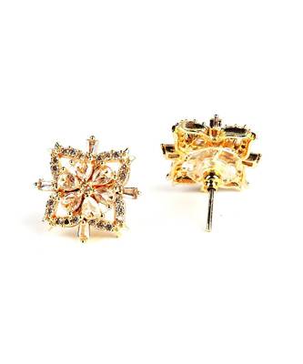 Gold Plated Studded Earring 5