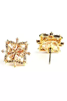 Gold Plated Studded Earring
