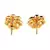 Gold plated Studded Earring