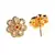 Gold plated Studded Earring