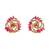 Gold plated Studded Earring