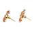 Gold plated Studded Earring