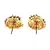 Gold plated Studded Earring