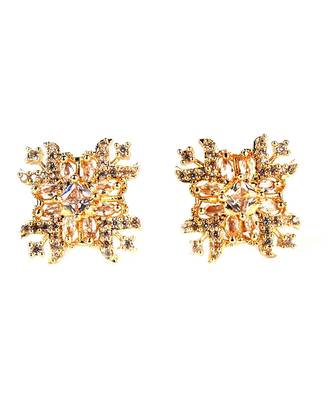 Gold plated Studded Earring 2