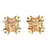 Gold plated Studded Earring