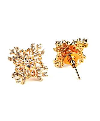 Gold plated Studded Earring 5