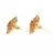 Gold plated Studded Earring