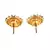 Gold plated Studded Earring