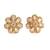 Gold plated Studded Earring