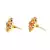 Gold plated Studded Earring