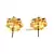 Gold plated Studded Earring