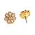 Gold plated Studded Earring