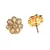 Gold plated Studded Earring