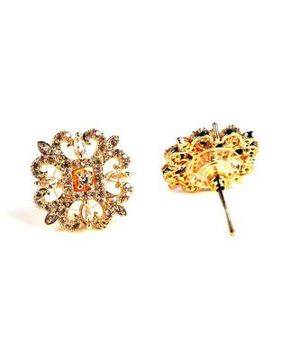 Gold Plated Studded Earring 4