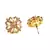 Gold plated Studded Earring