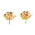 Gold plated Studded Earring