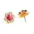 Gold plated Studded Earring