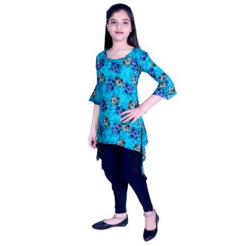 A&A Fashion Party Wear Top With Dhoti Pant 2