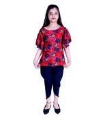 A&A Fashion Party Wear Top With Dhoti Pant