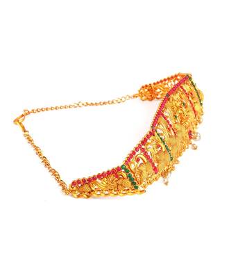 Gold plated Studded kamarband 4