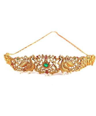 Gold plated Studded kamarband 2