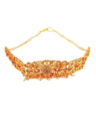 Gold plated Studded kamarband 3