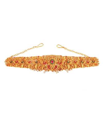 Gold plated Studded kamarband 5