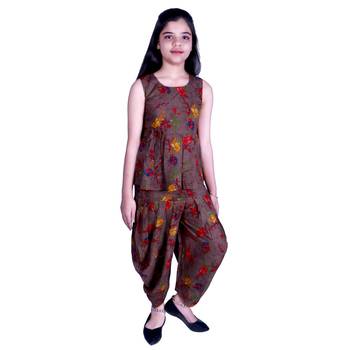 Kbkidswear Party Wear Top With Dhoti Pant 1