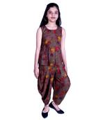 Kbkidswear Party Wear Top With Dhoti Pant