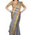 Grey woven cotton saree with blouse